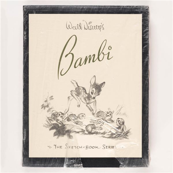 A Walt Disney's Bambi The Sketchbook Series Book.