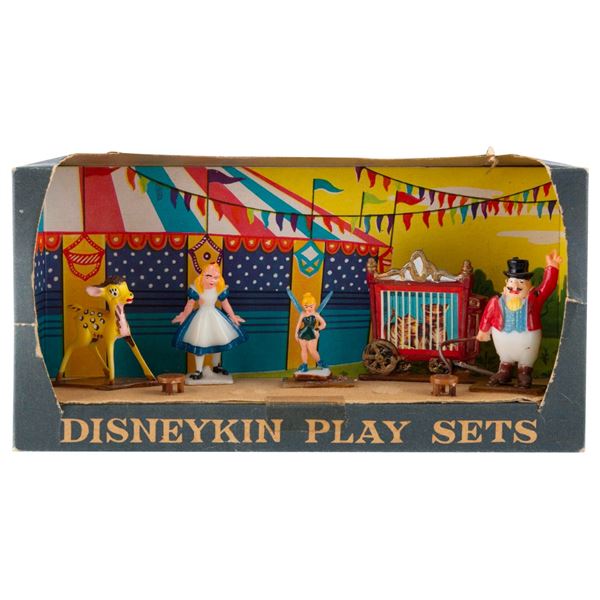 An Incomplete Disneykins Dumbo's Circus Play Set.