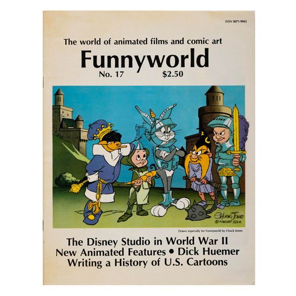 A Joaquin "Panchito" Garay Signed Funnyworld Magazine.