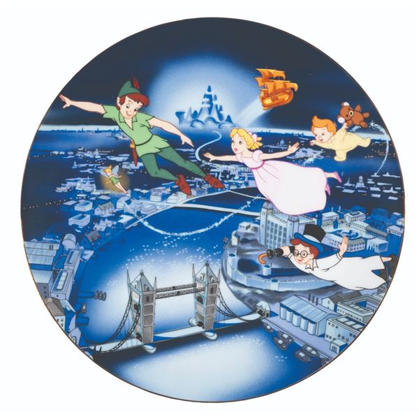 A "Peter Pan" Commemorative Plate.