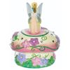 Image 4 : A Tinker Bell on Mushroom Ceramic Cookie Jar.