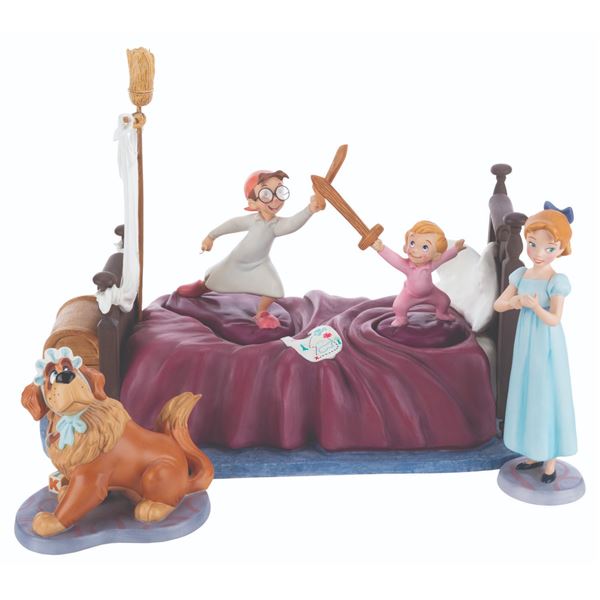 A WDCC "Darling Nursery Scene" Figurine Set.