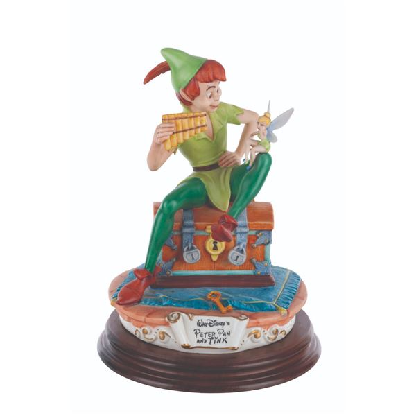 A Capodimonte Peter Pan & Tink Figure.