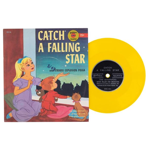 A "Catch A Falling Star" Golden Record.