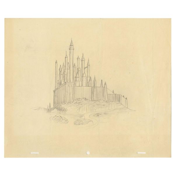 A "Sleeping Beauty" Drawing by Anthony Rizzo.