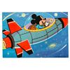 Image 1 : A Mickey Mouse in Space Postcard.