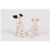 Image 2 : "One Hundred and One Dalmatians" Pongo and Perdita Ceramic Figurines.