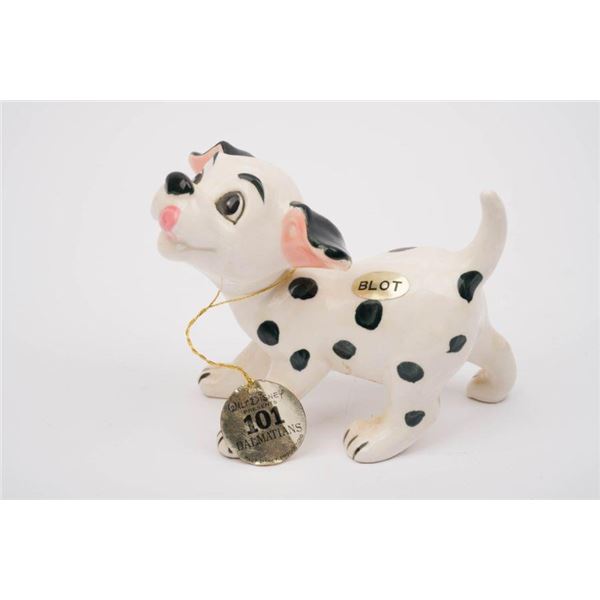 A "One Hundred and One Dalmatians" Blot Ceramic Figurine.