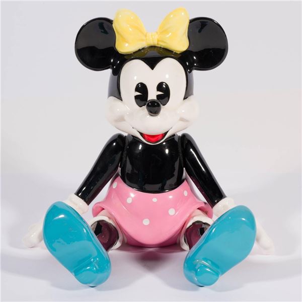 A Minnie Mouse Figural Music Box by Schmid.