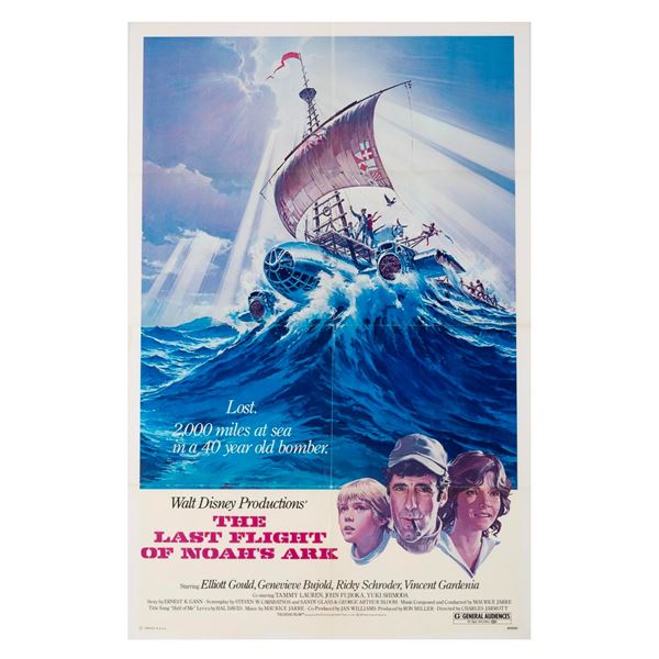 A "The Last Flight of Noah's Ark" One-Sheet Poster.