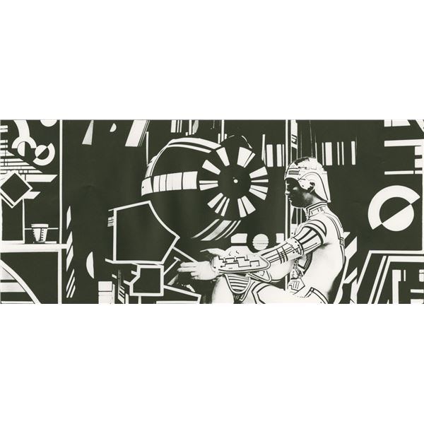 A "TRON" CLU Photostat Effect Print.