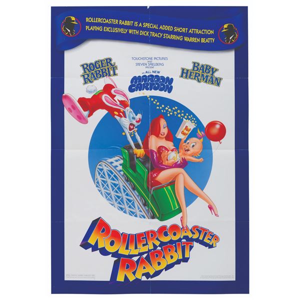 A "Roller Coaster Rabbit" Poster.