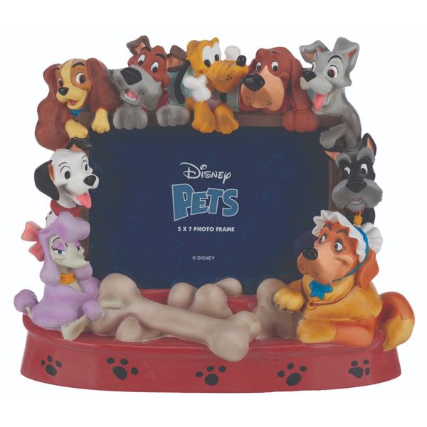 A Disney Dogs Figural Frame.
