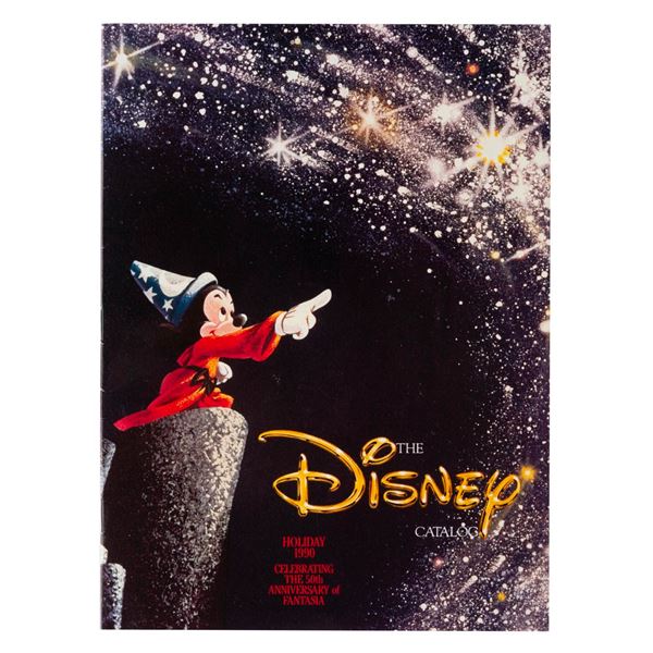 A Holiday 1990 Disney Catalog.