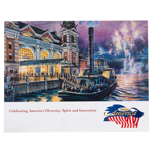 A Disney's America Brochure.