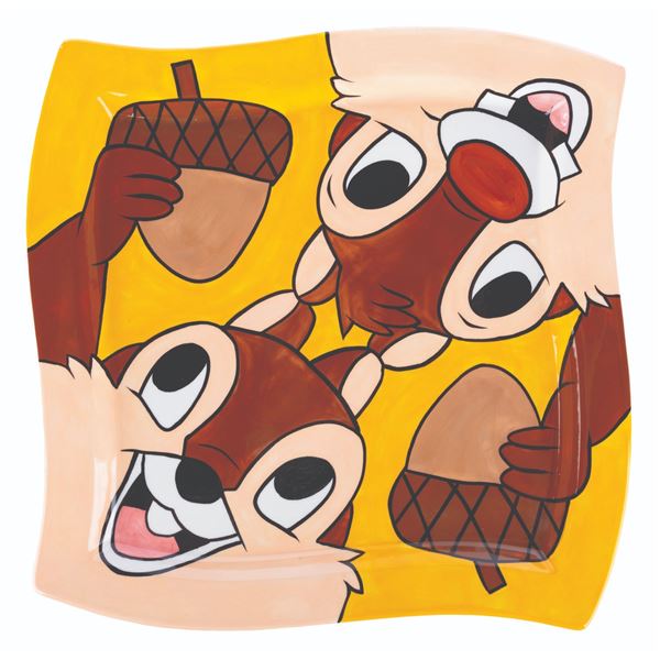 A Chip and Dale Charger Plate.