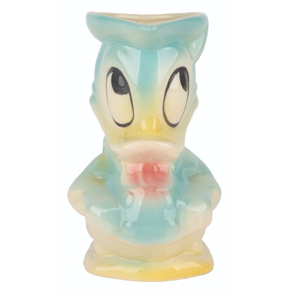 A Donald Duck Ceramic Pitcher.