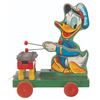 Image 2 : A Large Donald Duck Xylophone Pull Toy 177 by Fisher-Price.