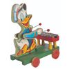Image 4 : A Large Donald Duck Xylophone Pull Toy 177 by Fisher-Price.