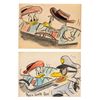 Image 3 : A Set of Donald and Nephews Storyboard Panels.