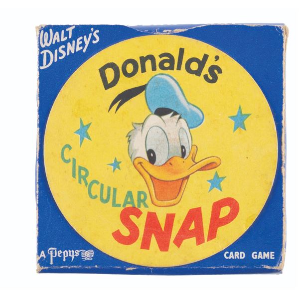 A Donald’s Circular Snap Card Game.