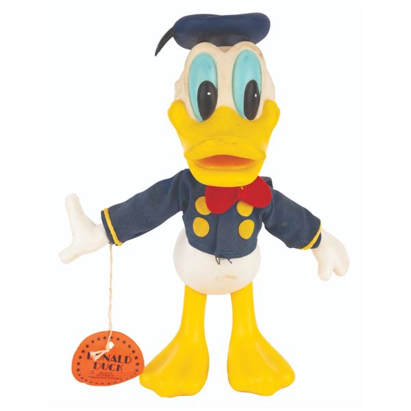 A 1960s Donald Duck Toy Doll.