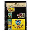 Image 1 : A Complete Set of Antigua & Barbuda Disney Stamps with Holder.