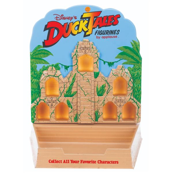 An Applause "DuckTales" Figurines Store Display.