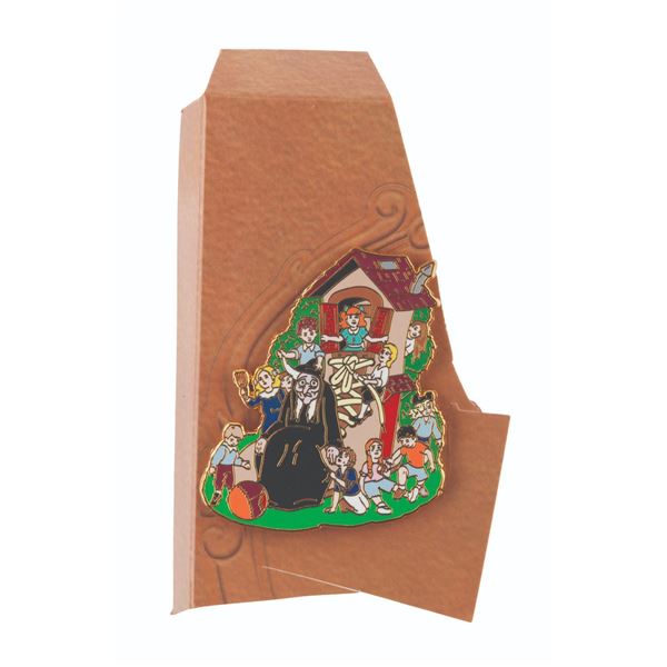 A Disney Shopping Old Lady in Shoe Nursery Rhyme Pin.