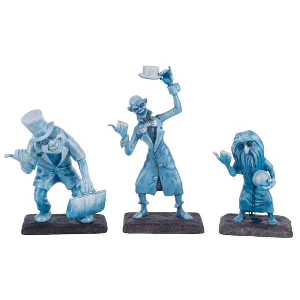 A WDCC Hitchhiking Ghosts Figurine Set.
