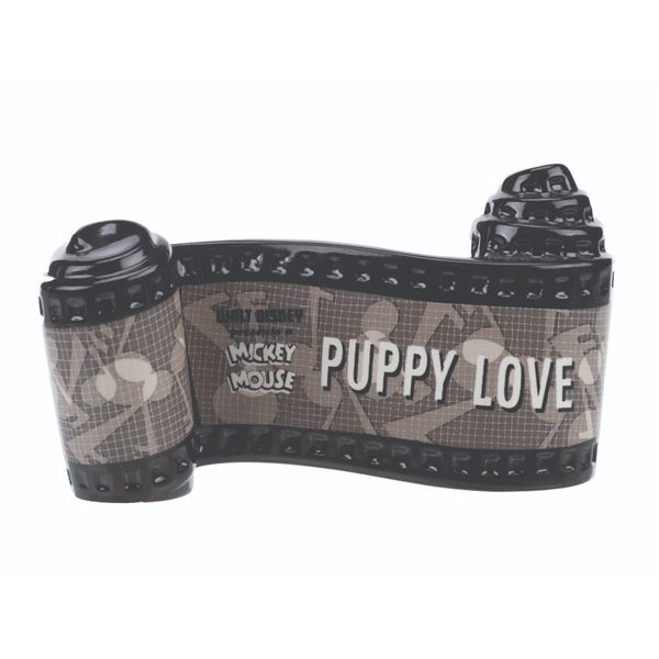 A WDCC "Puppy Love" Title Scroll.