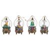 Image 1 : A Collection of Disney Masters Snow Globe Ornaments.