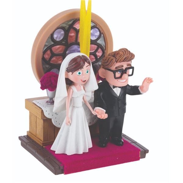 An "Up" Sketchbook Ornament.