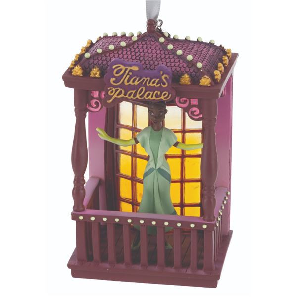 A "Princess and the Frog" Sketchbook Ornament.