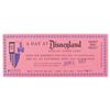 Image 1 : A 1957 Day at Disneyland Complimentary Ticket.