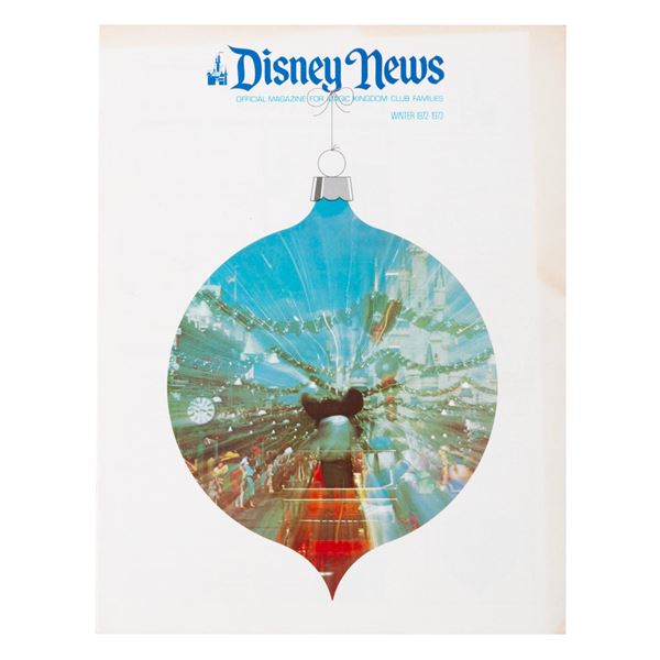 A Winter 1972-1973 Disney News Magazine.