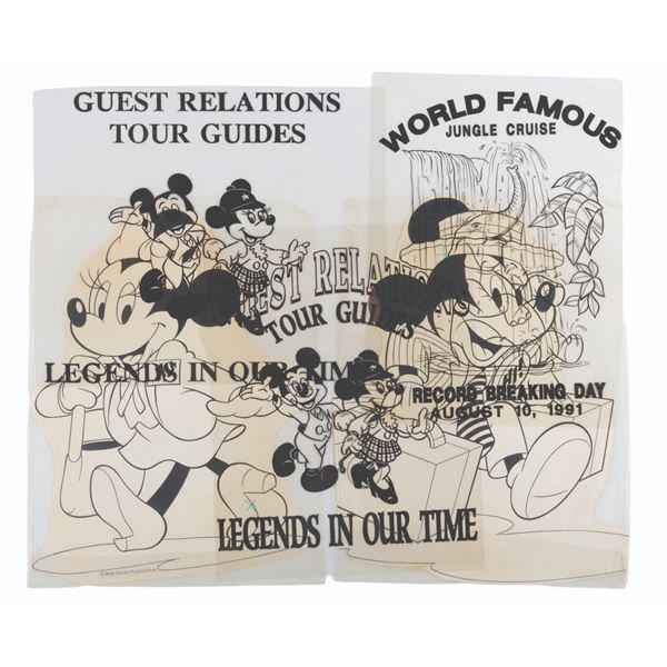 A Disneyland Development Art Collection.