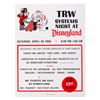 Image 3 : A Disneyland Company Event Flyer Collection.