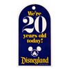 Image 4 : A Disneyland 20 Years of Happiness Card & Hang Tag.