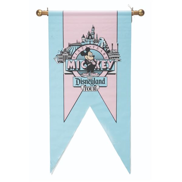 A Disneyland Sixty Years with You Hanging Banner.