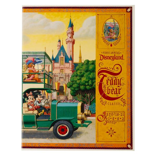 A Disneyland 1st Annual Teddy Bear Classic Catalog.