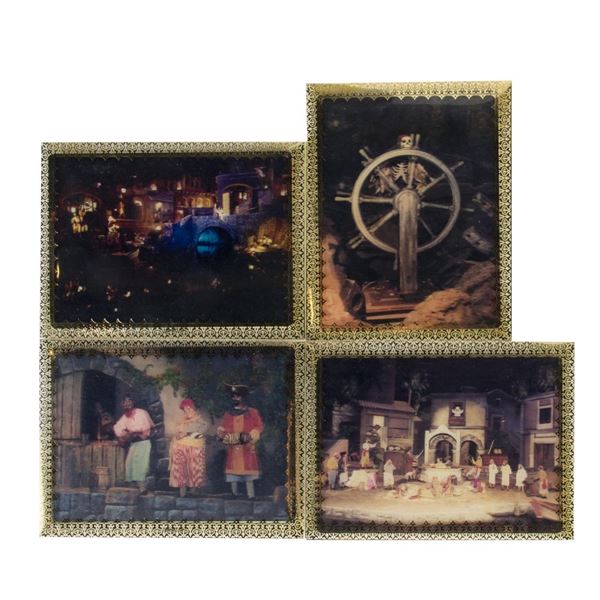 A Set of Pirates of the Caribbean Lenticular Cards.