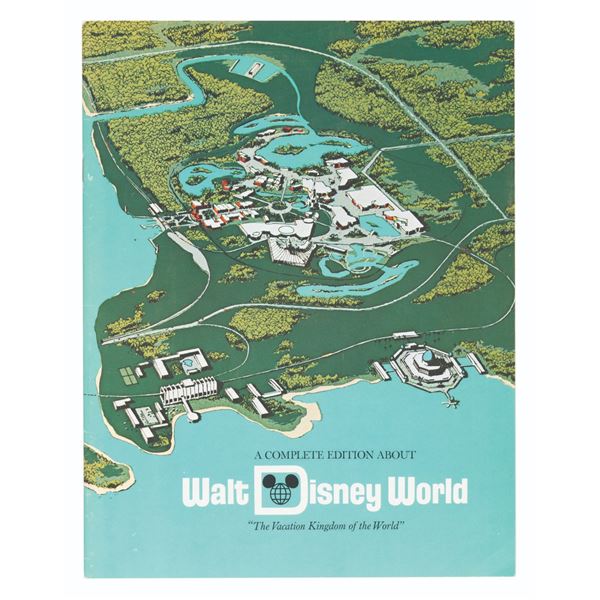 A Complete Edition About Walt Disney World Booklet.