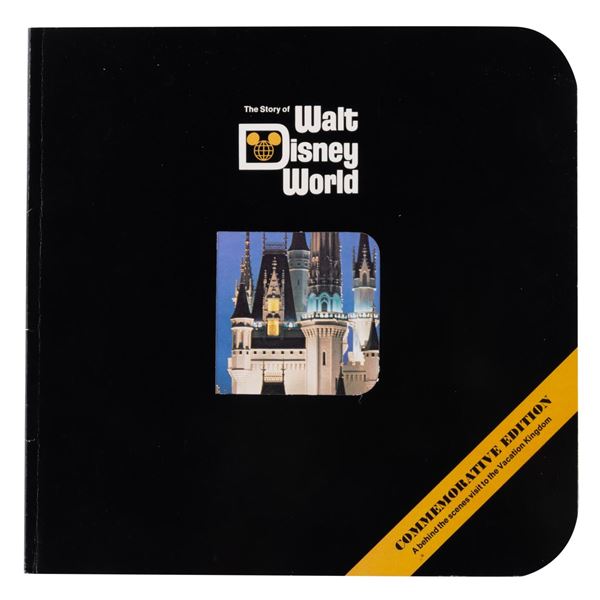 The Story of Walt Disney World Commemorative Edition Booklet.