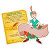 Image 1 : A Neverland Club Oath of Alllegiance Card and Peter Pan Decal.