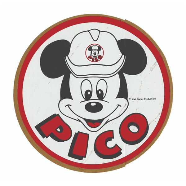 An EPCOT PICO Construction Sticker.