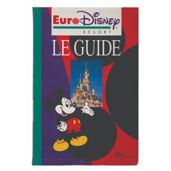 A French Euro Disney Resort Guide Book.