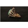 Image 2 : APPROX 14K LADIES RING SET WITH JADEITE (5.4G)
