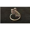 Image 3 : APPROX 10K LADIES RING SET WITH RUBIES (4.3G)