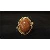 Image 1 : APPROX 10K LADIES RING SET WITH GOLDSTONE (7.3G)